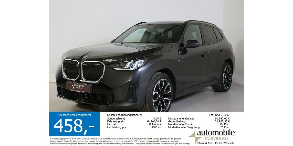 BMW X3 26.300 km 48.840 &euro; Paderborn 33100