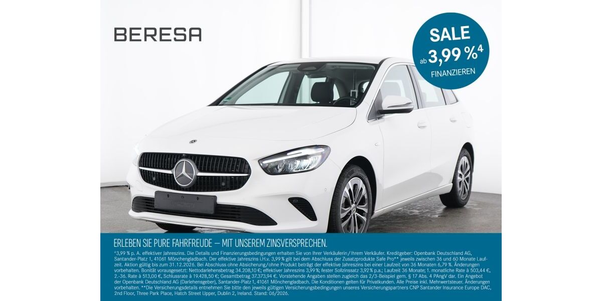 Mercedes-Benz B 250 19.511 km 33.990 &euro; Detmold 32758