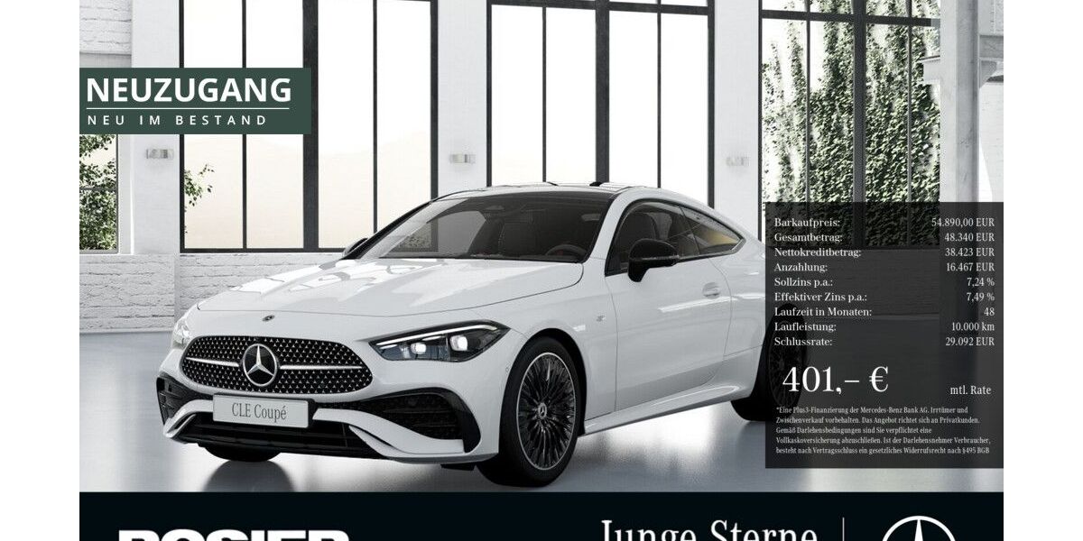Mercedes-Benz CLE 300 22.095 km 49.869 &euro; Paderborn 33100