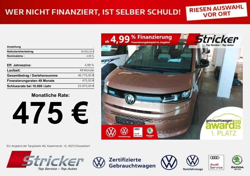 VW T7 Multivan 46.921 km 39.939 &euro; Detmold 32760