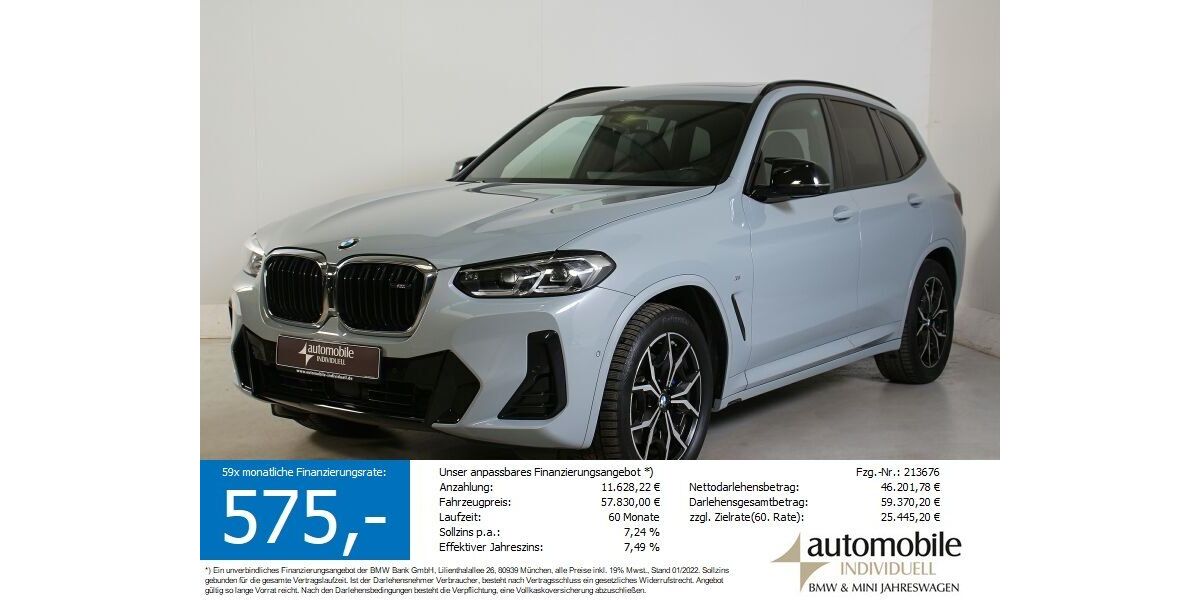 BMW X3 M40 48.990 km 55.830 &euro; Paderborn 33100