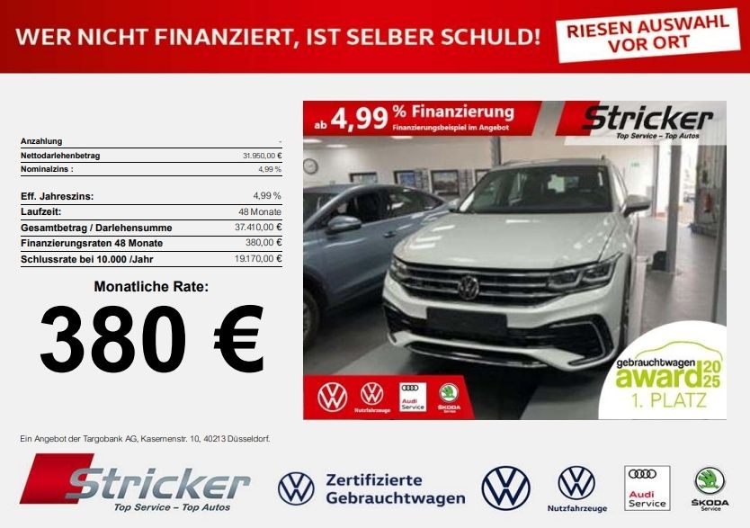 VW Tiguan 38.540 km 31.949 &euro; Horn-Bad Meinberg 32805