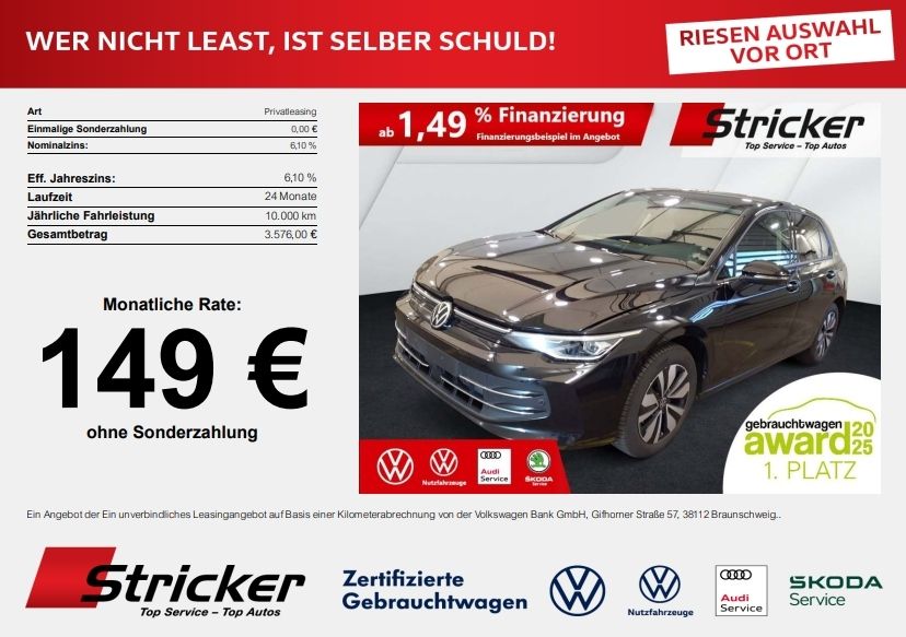 VW Golf 15.613 km 25.599 &euro; Horn-Bad Meinberg 32805