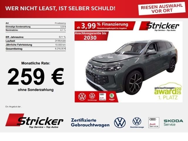 VW Tayron 11.324 km 38.699 &euro; Detmold 32760